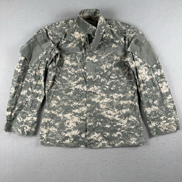 US Military ACU Army Combat Uniform Coat UCP Digital Camo Ripstop Small Reg - Picture 1 of 16